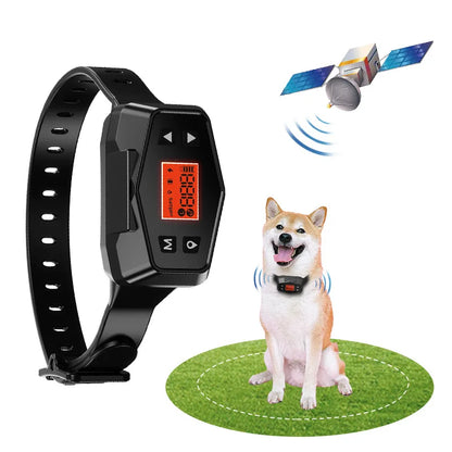 Wireless GPS Pet Fence Dog Tracker Collar Pet Containment System Waterproof Electric Dog Training Collar Anti Run Away Safety